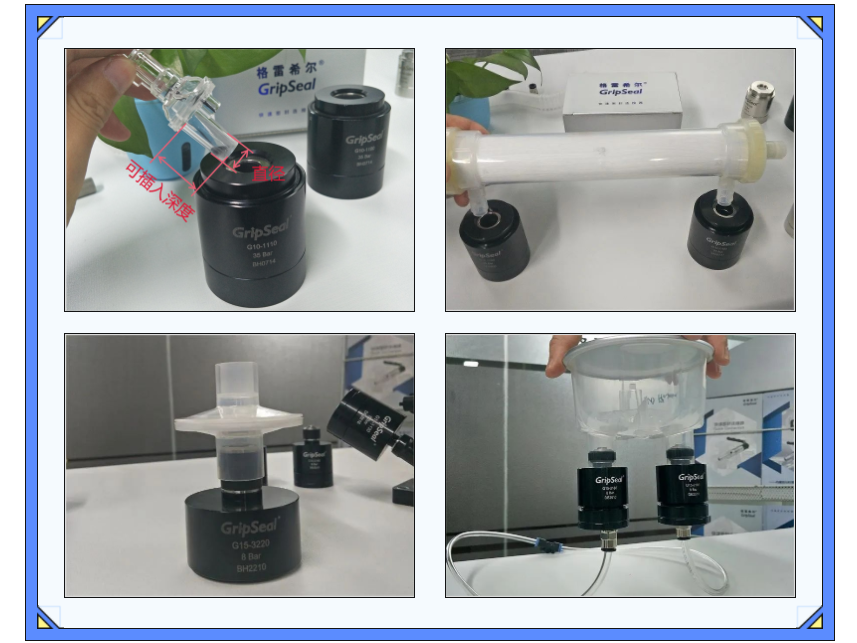 自動化密封測試接頭提高醫用耗材管件的氣密測試效率