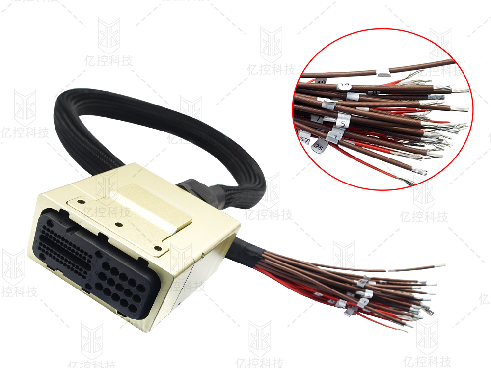 E10系列信號接口電測試連接器，應用于新能源汽車的DCR測試和EOL測試