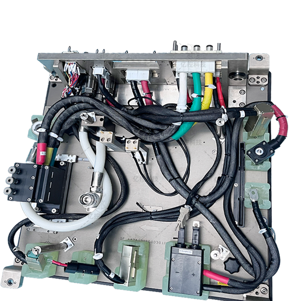 C9多路對接組合板總成背面布線圖