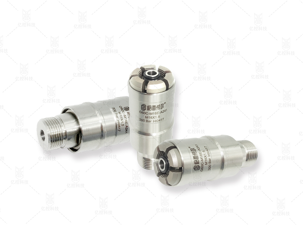 格雷希爾G60C快速接頭在高壓油管的耐壓測(cè)試